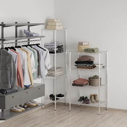Regal Altair 21" Deep x 30" Wide x 54" Height Wire Shelving Kit | 4-Tier | NSF - Image 7