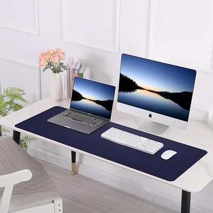 Leather Desk pad Protector, Large Desk mat - Image 5