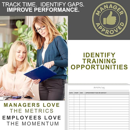 Activity Log Notepads Pad Planners to List a Task, Action or Contact. A - Image 5