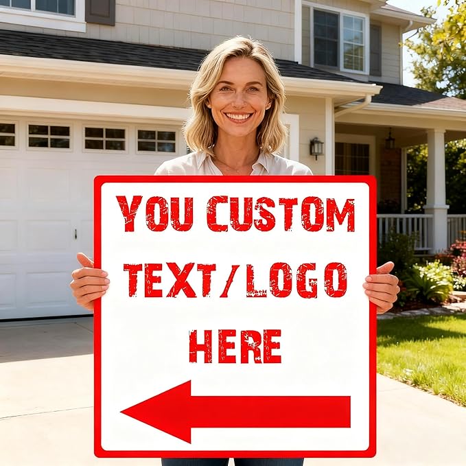 Custom Square Street Arrow Signs - Image 2