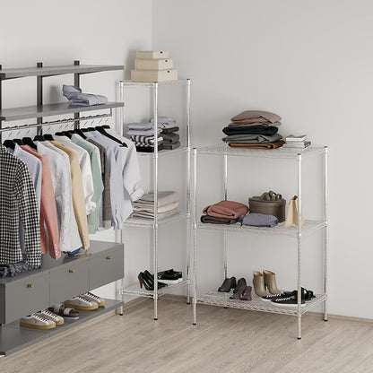 Regal Altair 24" Deep x 36" Wide x 54" Height Wire Shelving Kit | 3-Tier | NSF - Image 6