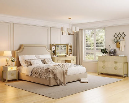 LGHM Fluted Dresser for Bedroom - Image 5
