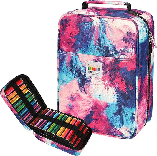 JAKAGO 274 Slots Colored Pencil Case Large Capacity Pen Holder by JAKAGO