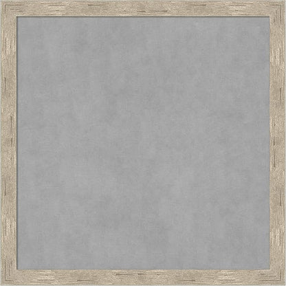 Amanti Art Silver Framed Magnetic Board 13x13 X-Small Vision Board by AmantiArt