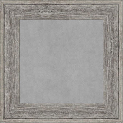 Amanti Art Grey Framed Magnetic Board 17x17 X-Small Vision Board by AmantiArt