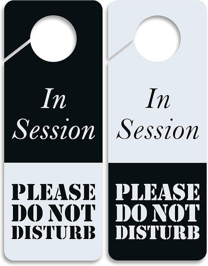 Business Design Do Not Disturb Sign by CLEVERSIGNS