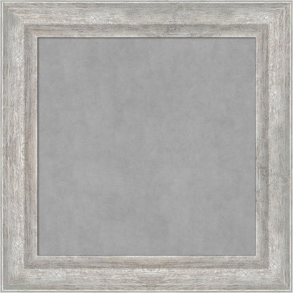 Amanti Art Silver Framed Magnetic Board 15x15 X-Small Vision Board by AmantiArt