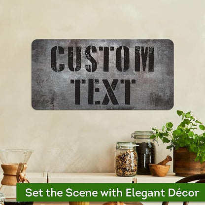Custom Sign, Custom Street Sign, 11 Font Colors, 13 Font Styles, 4 Hole Options - Image 4
