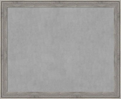 Amanti Art Grey Framed Magnetic Board 37x45 X-Large Vision Board by AmantiArt