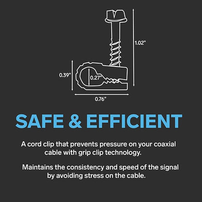 STEREN Coaxial Cable Clips - Image 4
