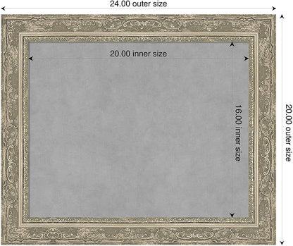 Amanti Art Silver Framed Magnetic Board 20x24 Small Vision Board - Image 2