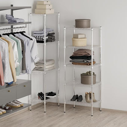 Regal Altair 18" Deep x 24" Wide x 64" Height Wire Shelving Kit | 5-Tier | NSF - Image 7