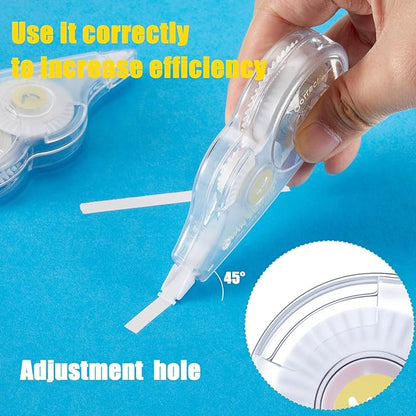 Lewtemi 60 Pcs White Correction Tape Bulk, 39.4 ft Wrong out Tear Resistant - Image 3