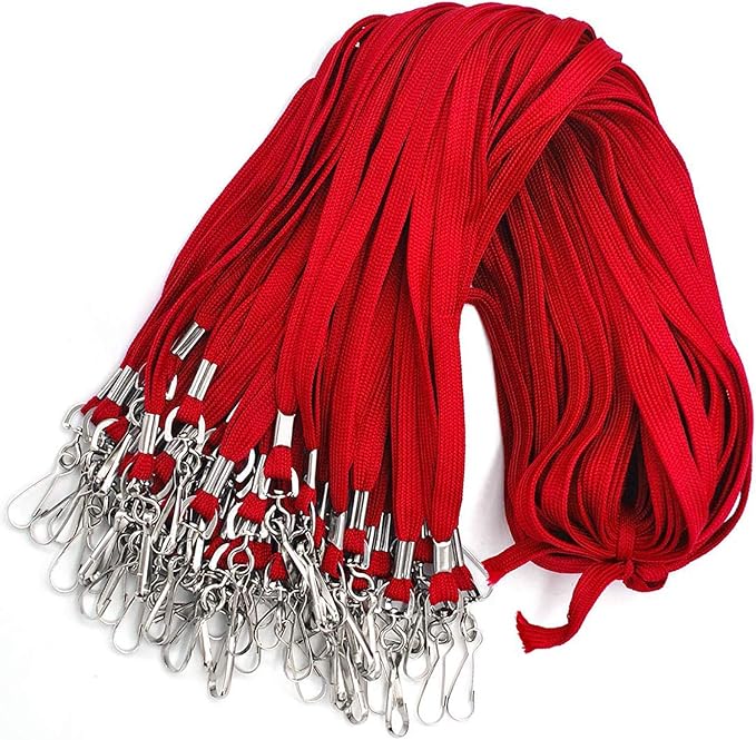 Bird Fiy Lanyard 100 Pack Bulk Badge Lanyards by BirdFiy