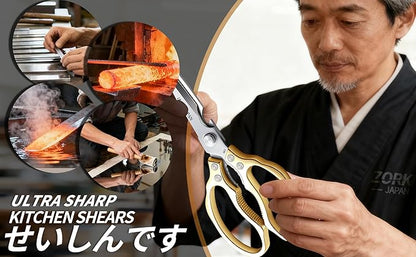 Kitchen Scissors Gold - Image 6