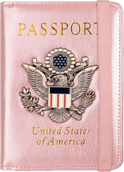 TOURSUIT RFID Passport and Vaccine Card Holder Combo, Travel Document Case Cover by TOURSUIT
