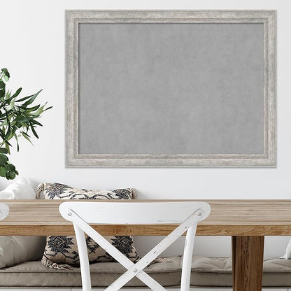 Amanti Art Silver Framed Magnetic Board 23x31 Medium Vision Board - Image 5