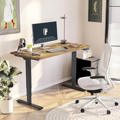 FLEXISPOT E6 3-Stage Dual Motor Electric Standing Desk 55 x 28 Sit Stand Up Desk - Image 2