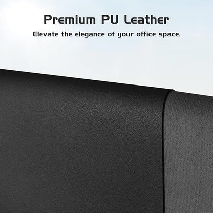 Aothia Leather Desk Pad Protector, Office Desk Mat, Large Mouse Pad, Laptop - Image 2