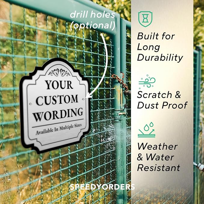 Personalized Outdoor Metal Sign - Image 6
