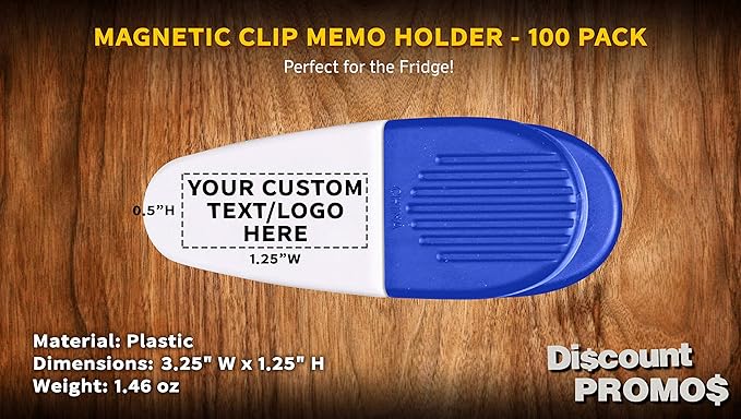 100 Magnetic Memo Holders Set - Image 4