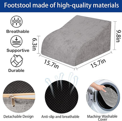 Opuvidity Foot Rest for Under Desk at Work, Ergonomic Under Desk Footrest - Image 6