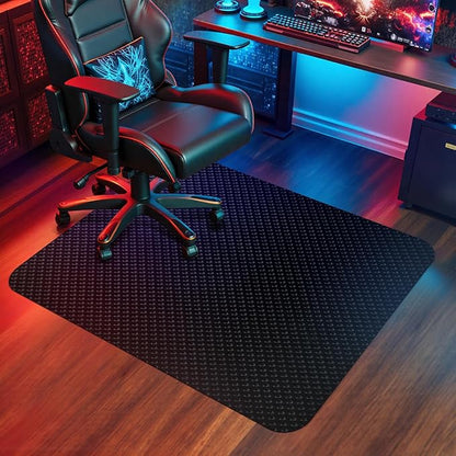 Vicwe Gaming Chair Mat for Hard Floor, Anti-Slip Hard Floor Protector Rolling by Vicwe