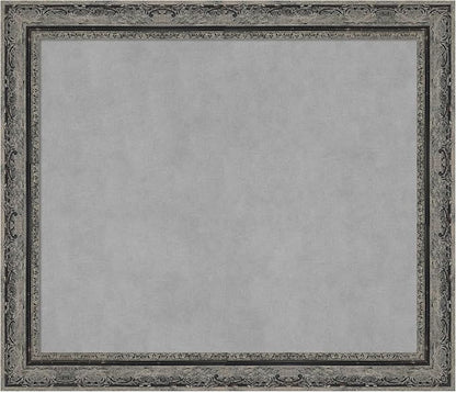 Amanti Art Black Framed Magnetic Board 24x28 Medium Vision Board by AmantiArt