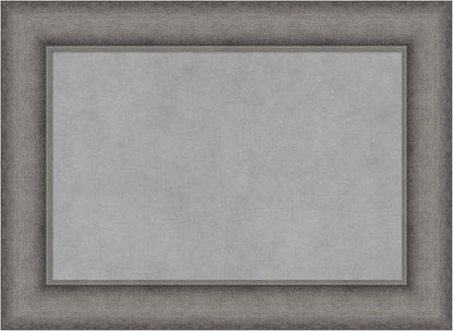 Amanti Art Grey Framed Magnetic Board 16x22 Small Vision Board by AmantiArt