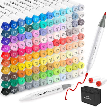 Caliart Alcohol Markers Brush Tip by Caliart