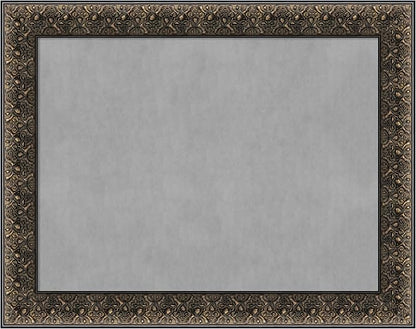 Amanti Art Black Framed Magnetic Board 23x29 Medium Vision Board by AmantiArt