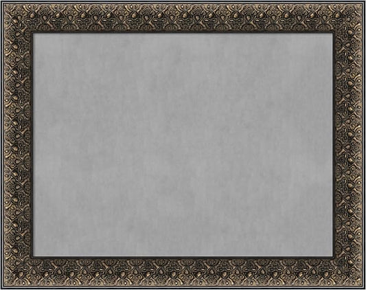 Amanti Art Black Framed Magnetic Board 23x29 Medium Vision Board by AmantiArt