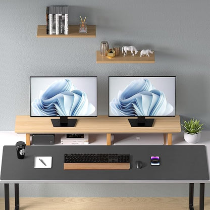 Aothia Leather Desk Pad Protector, Mouse Pad, Office Desk Mat, Non-Slip PU - Image 9