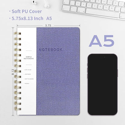 Oneirom Spiral Notebook-6.10" x 8.19" College Ruled Journal - Image 2