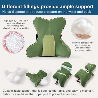 Ailuteie Lumbar Support Pillow for Lower Back Pain Relief – Multi-Functional - Image 3