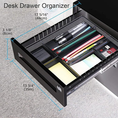 EsOfficce Drawer Organizer, Desk Organizer, Desk Drawer Organizer - Image 2