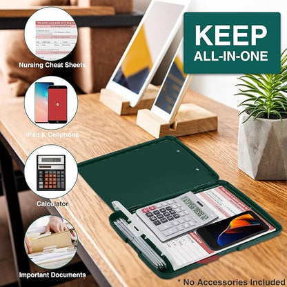 Sooez Clipboards with Storage, High Capacity Clip Boards 8.5x11 with Storage - Image 5