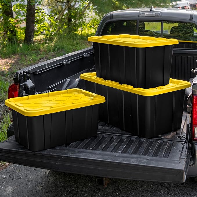 Sterilite 6-Pack Industrial Tote, Plastic Storage Container Bins - Image 7