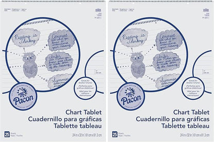 Pacon® Chart Tablet, 25 Sheets by Pacon