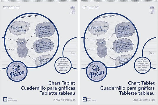 Pacon® Chart Tablet, 25 Sheets by Pacon