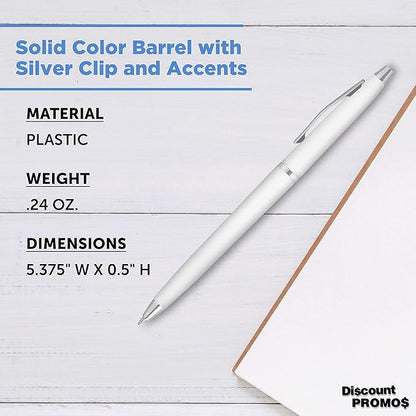 DISCOUNT PROMOS Langham Ballpoint Ink Pen - Image 4