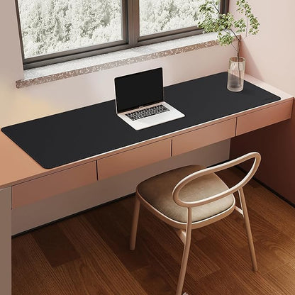Mydours Ultra-Long 51.2" x 15.7" PU Leather Desk Pad - Image 4