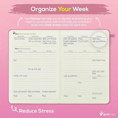 Undated Daily Planner to Achieve Your Goals 2025-2026 - Image 5