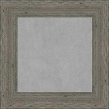 Amanti Art Grey Framed Magnetic Board 17x17 X-Small Vision Board by AmantiArt