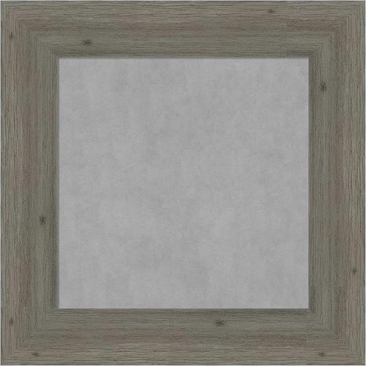Amanti Art Grey Framed Magnetic Board 17x17 X-Small Vision Board by AmantiArt