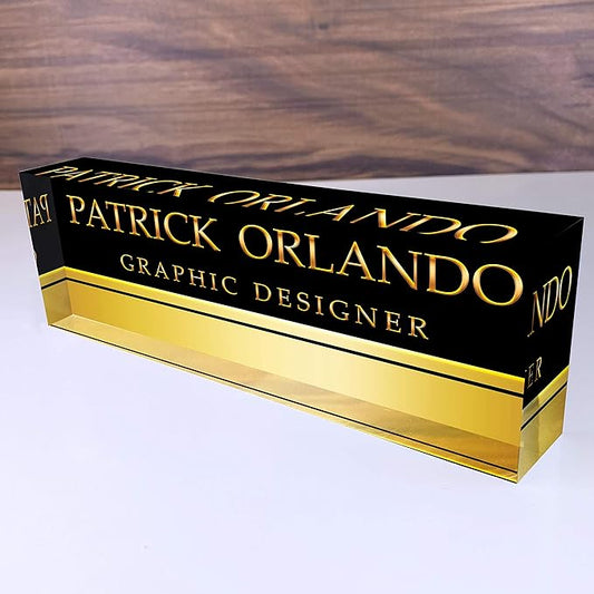 Artblox Office Name Plate Personalized | Custom Name Plates by Artblox