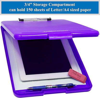 Think2Master Purple Plastic Storage Clipboard. | 25% Heavier & 25% Sturdier| - Image 4