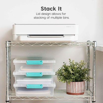 IRIS USA 6 Qt. Storage Bins - Image 4