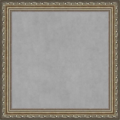 Amanti Art Silver Framed Magnetic Board 14x14 X-Small Vision Board by AmantiArt