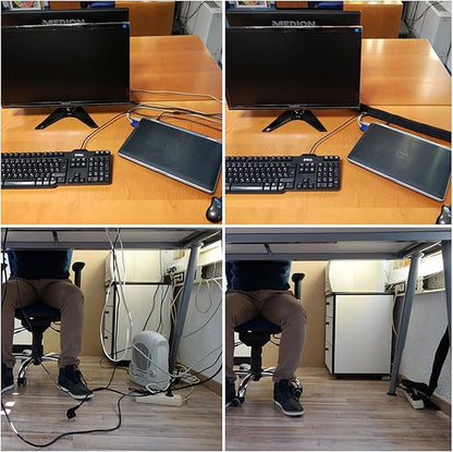 Premium 120" Cable Management Sleeve, Best Cords Organizer - Image 6